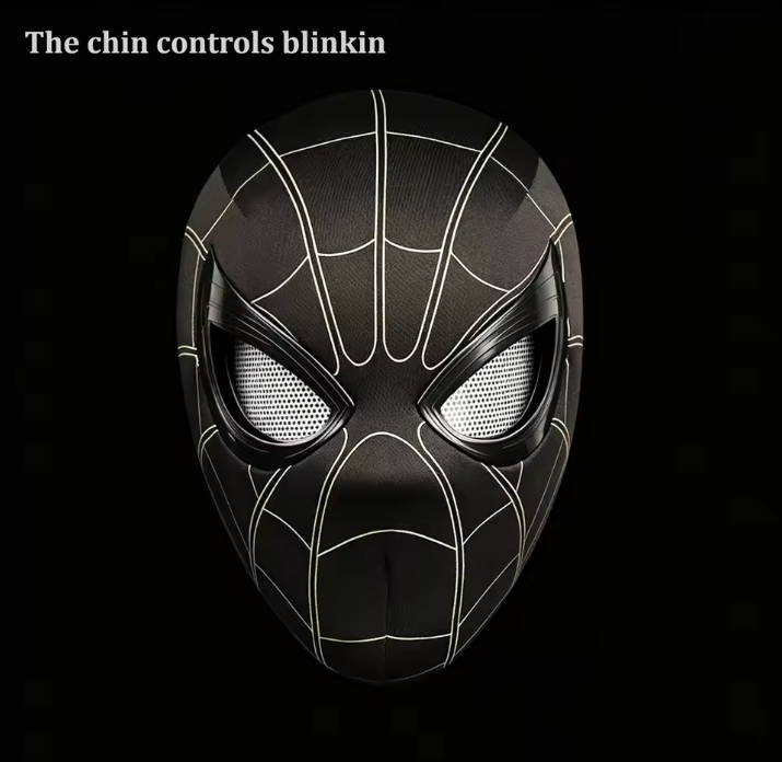 Halloween Blinking Spiderman Mask