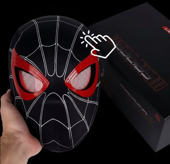 Halloween Blinking Spiderman Mask