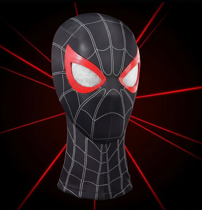 Halloween Blinking Spiderman Mask